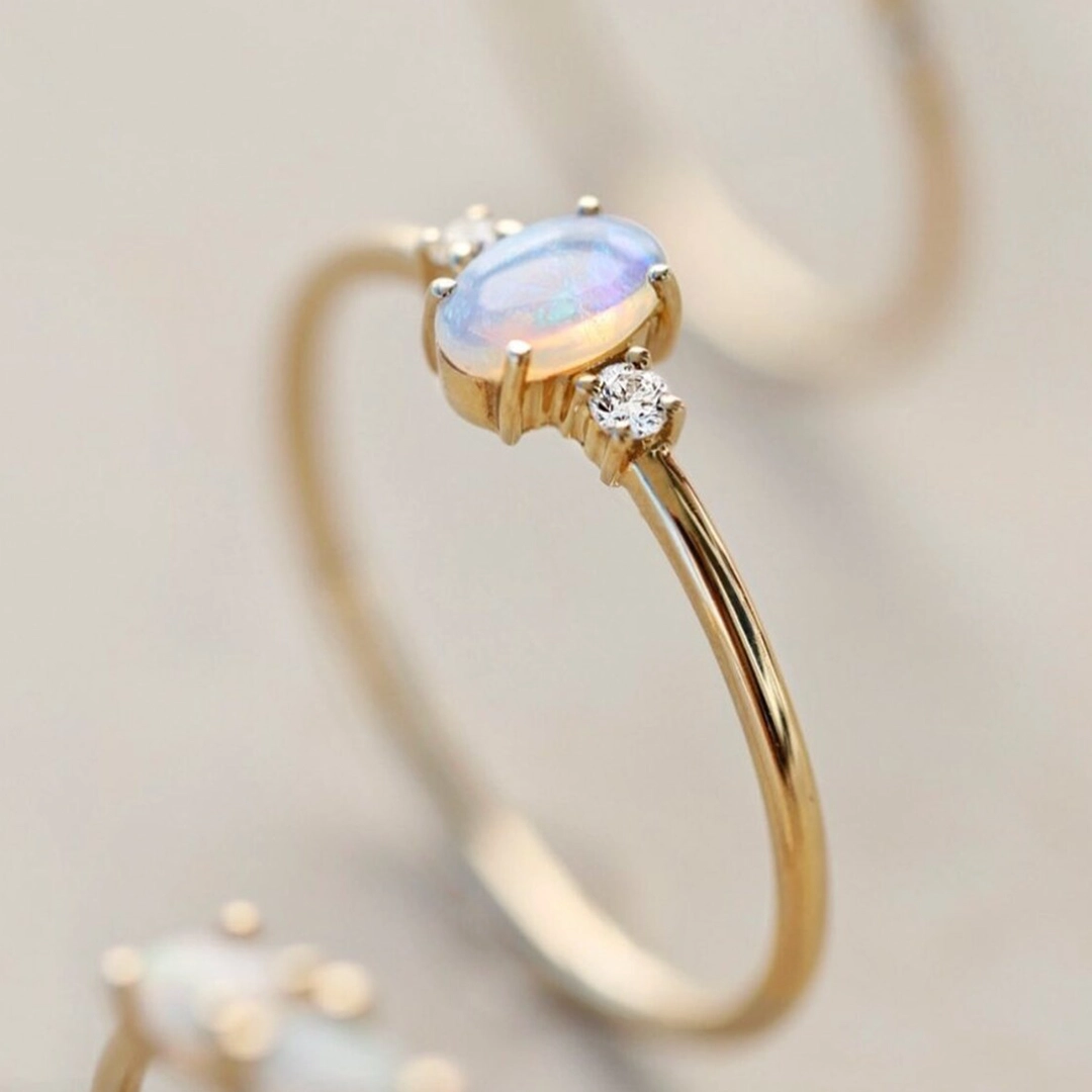 Fofo Opal Diamond Ring