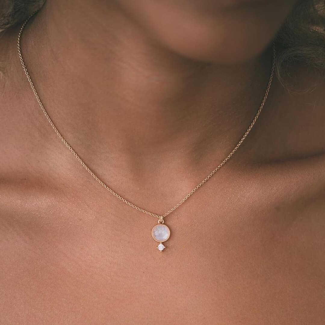 Celestial Gemstone Necklace